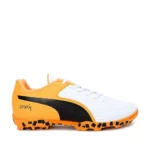 Puma one8 cricket shoes white/orange