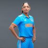 INDIA CRICKET ODI JERSEY WOMEN Blue IW9423 22 model INDIA CRICKET ODI JERSEY WOMEN 2