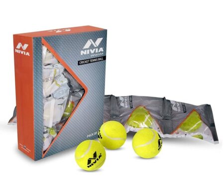 Nivia Yellow Ball ( Pack Of 12)